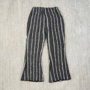 Free People Fine Line Slim Striped Pull On Pants S